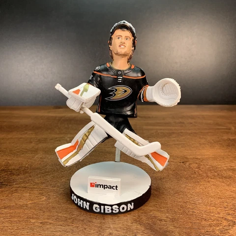 Anaheim Ducks John Gibson Bobblehead Bobble Legs 2019 Cover