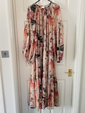 h and m chiffon dress