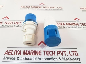 Vecas 16a-6h/220-250v~ splash proof connector type:aj-213 - Picture 1 of 7