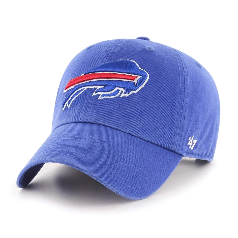 Buffalo Bills 47 BRAND NFL Royal Blue Clean up Adjustable Hat