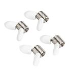 Bead Stopper Set Essential Jewelry Making Tools White Spring Crimp Caps Stopper