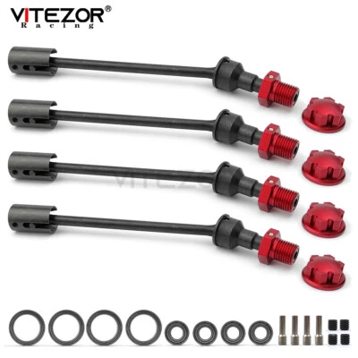 Fits Traxxas 1/10 Maxx 8950X DriveShaft Steel CVD & Sleeves w/ Wheel Hex Upgrade - Image 1 of 4