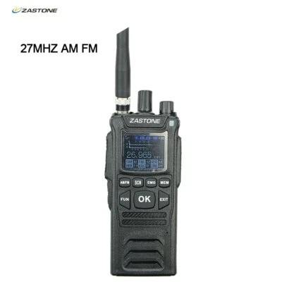 Zastone CB-58 27MHZ CB Walkie Talkie Ham Radio 4W 26.965-27.405Mhz FM AM Citizen - Image 1 of 4