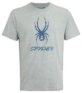 Spyder Men's Athletic Short Sleeve Graphic Cotton T-Shirt, Color Options - Picture 1 of 6