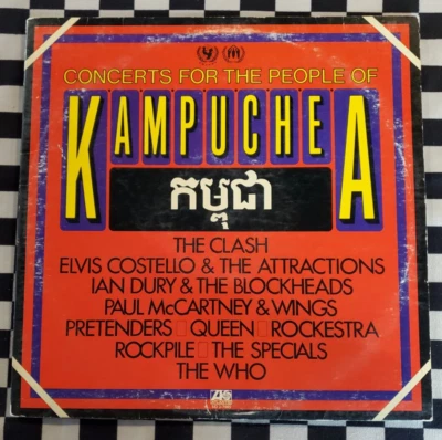 Concerts For The People Of Kampuchea 2xLP by Various Artists vinyl 1981 VG+ — 第 1/4 张图片