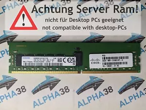 Samsung 16 GB DDR4-2933 PC4-23466U-R M393A2K40DB2-CVF 1Rx4 1.2 V Server RAM - Bild 1 von 1
