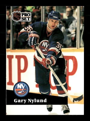 1991-92 Pro Set French #150 Gary Nylund New York Islanders - Image 1 of 2