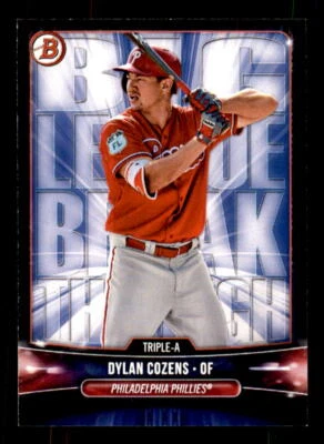 2018 Bowman Big League Breakthrough Redemption Dylan Cozens Scratch (ref 45670) - Image 1 of 2