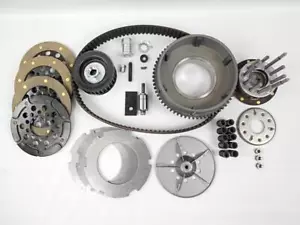 1965-1967 kit completo de transmisión por correa primaria arranque eléctrico de 3 o 5 clavijas con cinturón I - Imagen 1 de 8