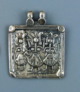 ARTISAN HANDMADE STERLING SILVER PENDANT - Picture 1 of 5