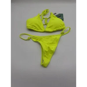 Brazilian Thong Trikini Cheeky Halter Bikini - Picture 1 of 5