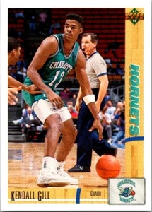 1991-92 Upper Deck - #321 Kendall Gill - Picture 1 of 2