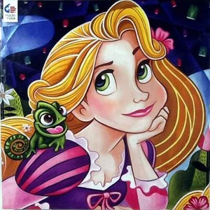 Disney Flowers In Her Hair Tim Rogerson 200 pc 19.5" X 14.25" Ceaco Puzzle - Picture 1 of 1