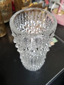 Grande vaso ""Cera di candela"" vetro Sklo Frantisek Peceny. Vintage anni '70 ceco. - Foto 1 di 5