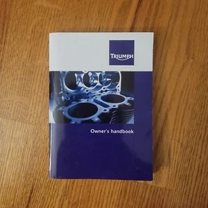 OEM TRIUMPH DAYTONA 675 675R STREET TRIPLE R OWNERS MANUAL 3852175 PRINTED 2013 - Bild 1 von 3