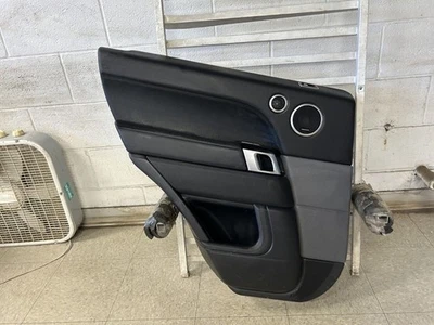 2022 RANGE ROVER SPORT Driver Left Side Rear Interior Trim Panel Black OEM  - Image 1 of 4
