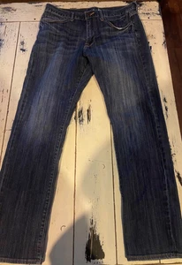 Pantalones de mezclilla azul calce atlético Lucky Brand M 34x32 410 - Imagen 1 de 12