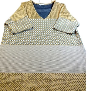 Top manga corta Zara colección con B amarillo y blanco - L - Imagen 1 de 4