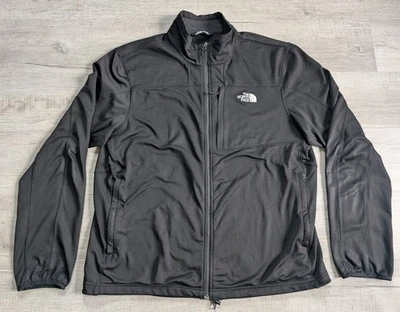 The North Face Cinder 200 Jacket Mens Sz XL Full Zip Outdoor Lightweight Black  - Image 1 of 4