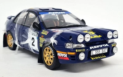 Sunstar 1/18 Subaru Impreza WRC Night Race 1st Rally New Zealand '94 Colin McRae - Image 1 of 4