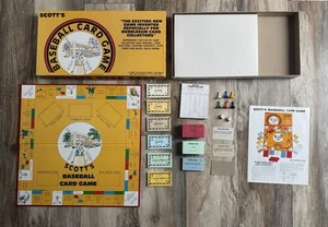 ¡¡DE COLECCIÓN Y RARO!! Juego de mesa de cartas de béisbol Scott’s 1983 ¡completo! ¡VER CADA TARJETA! - Imagen 1 de 20
