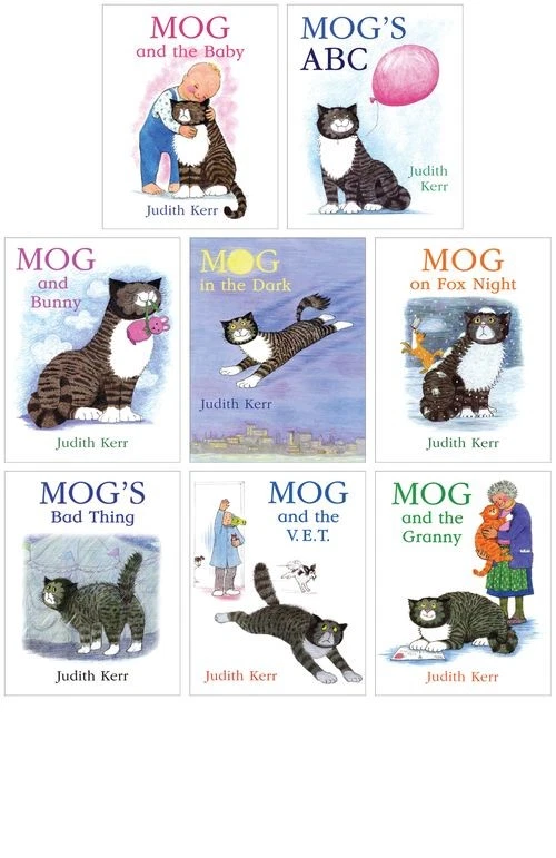 MOG The Cat Bundle X7 Books Children Collection Paperback by Judith Kerr