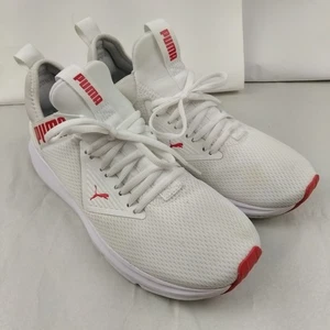 PUMA Mens Sneakers Enzo Beta Breathe White Athletic Running Shoes Size 9.5 White - Picture 1 of 15