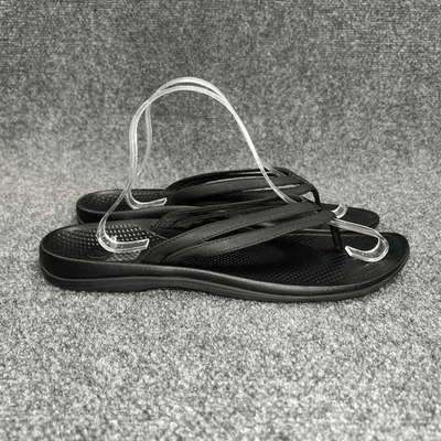 Superfeet Sandals Women's 11 Black Athletic Comfort Plantar Fasciitis Flip Flops - Image 1 of 4