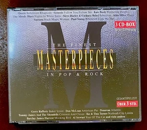 Various - The finest Masterpieces in Pop & Rock - 3 CD - Zustand sehr gut - Bild 1 von 4