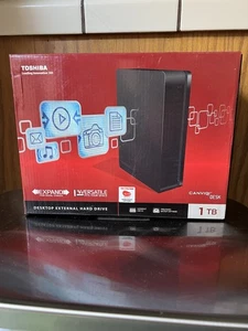Toshiba Canvio DWC110 Desktop External Hard Drive Superfast USB 3.0 NIB - Picture 1 of 7