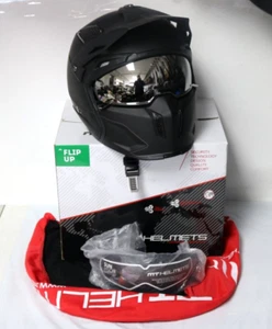 MT Streetfighter SV Motorcycle Motorbike Helmet - Matt Black Size XS NEW! - Picture 1 of 14