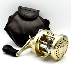 Shimano 04 Calcutta Conquest 300F Right Handle Baitcasting Reel From Japan - Picture 1 of 18