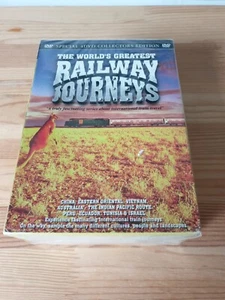 New/sealed DVD box-The World's Greatest Railway Journeys -Region Code 0 - Picture 1 of 3