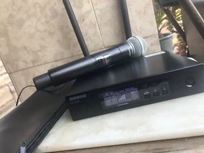 Shure QLXD4 QLXD2 G50 Digital Wireless Microphone System with SM58 - Image 1 of 4