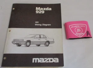 1991 MAZDA 929 WIRING DIAGRAM - Bild 1 von 8