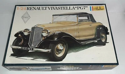 KIT MONTAGGIO HELLER RENAULT VIVASTELLA "PG7" N°724 SCALA 1/24 OBSOLETO - Immagine 1 di 4