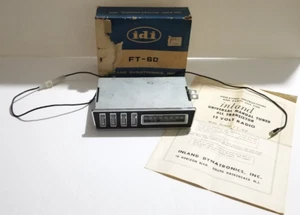 Inland Dynatronics Universal manuell abgestimmt alle Transistoren 12 Volt Radio Vintage - Bild 1 von 20