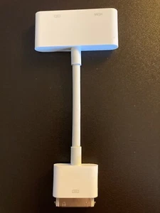 Apple 30-pin Digital AV To HDMI ADAPTER 2nd Gen A1422 Genuine - Zdjęcie 1 z 2