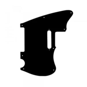 PICKGUARD para SQUIER by FENDER® OFFSET PARANORMAL TELECASTER® 3 capas PG NEGRO BWB - Imagen 1 de 1