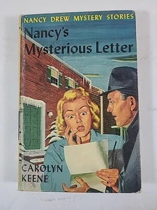 Nancy Drew Mystery: Nancy's Mysterious Letter Carolyn Keene VTG HC c1932 BCE - Imagen 1 de 16