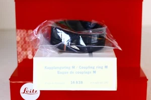 LEICA ORIGINAL LEITZ M LENSES COUPLING RING 14838 NEW OLD STOCK NEVER USED - Picture 1 of 5