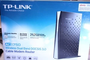 TP Link Archer CR700 Wireless Dual Band AC1750 DOCSIS 3.0 Cable Router - Picture 1 of 16