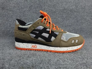 Asics Gel Lyte III H43KK Camuflaje Oliva Negro Naranja Reflectante Hombre Talla 10 EUR 43 - Imagen 1 de 15
