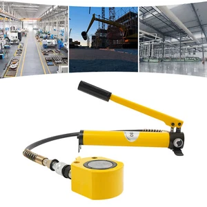 Manual Hydraulic Pump Hydraulic Jack Hand Pump & Hydraulic Jack 20T/44092.45lbs - Picture 1 of 24