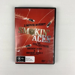 Smokin Aces Collection 1 & 2 DVD CULT RARE R4 Mint Disc Free Tracked Post - Bild 1 von 4