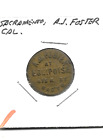 Sacramento, CA Trade Token A.J. Foster 5 ¢