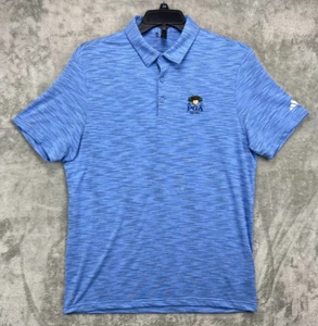 Adidas Golf Men's Polo Shirt 2XL Blue Oak Hill 2023 PGA Championship Vented - Picture 1 of 11