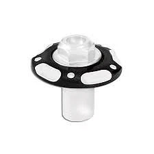 Vástago de dirección RSD Misano corte/perno en contraste (0208-2064-BM) Foto 1 de 2