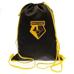 Watford F.C. Bolsa de gimnasio, saco de gimnasio, bolsa de PE, bolsa de deporte con cordón, - Imagen 1 de 3