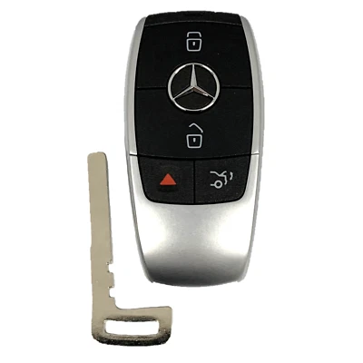 OEM Mercedes Benz Remote Fob + Uncut Key Insert NBGDM3 (SHP) - Image 1 of 4